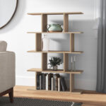 Andella Geometric Bookcase - Chic Decora