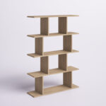 Andella Geometric Bookcase - Chic Decora