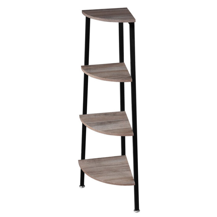 Anie Corner Bookcase - Chic Decora