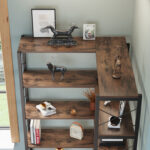 Anorea Corner Bookcase - Chic Decora