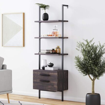 Appolonie Ladder Bookcase - Chic Decora