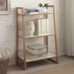 Arelious Ladder Bookcase - Chic Decora