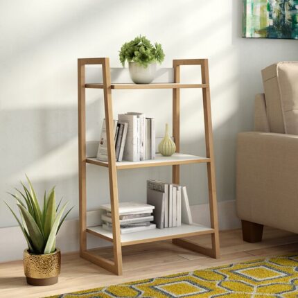 Arelious Ladder Bookcase - Chic Decora