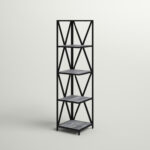 Ariyana Corner Bookcase - Chic Decora