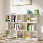 Ason Geometric Bookcase - Chic Decora