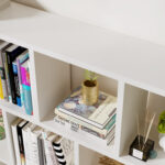 Ason Geometric Bookcase - Chic Decora