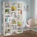 Ason Geometric Bookcase - Chic Decora