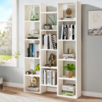 Ason Geometric Bookcase - Chic Decora