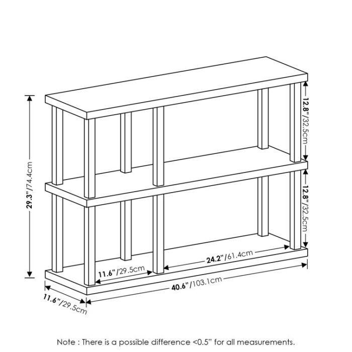 Assyl Etagere Bookcase - Chic Decora