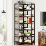 Attore Corner Bookcase - Chic Decora