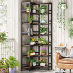 Attore Corner Bookcase - Chic Decora