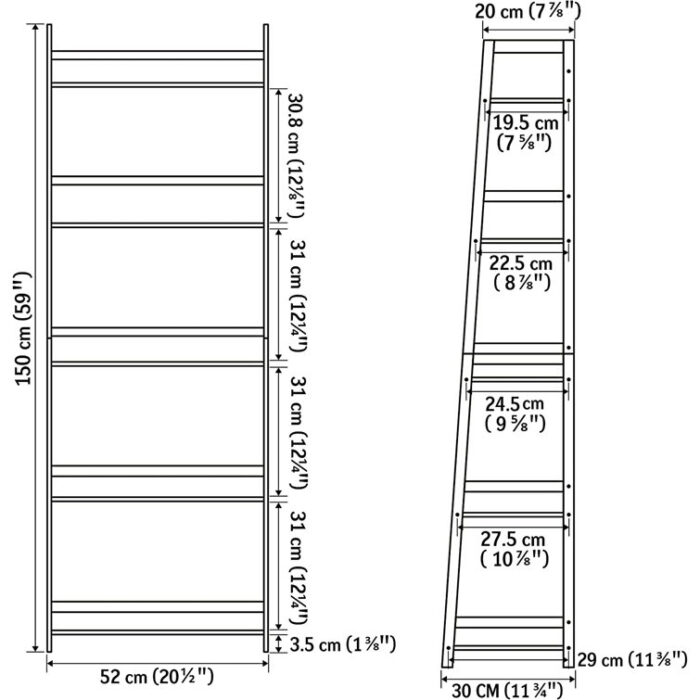 Audrieanna Bookcase - Chic Decora