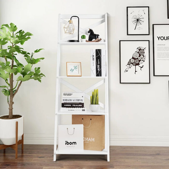 AuroraÂ Ladder Bookcase - Chic Decora