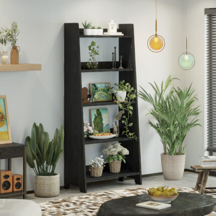 Aveer Unfinished Bookcase - Chic Decora