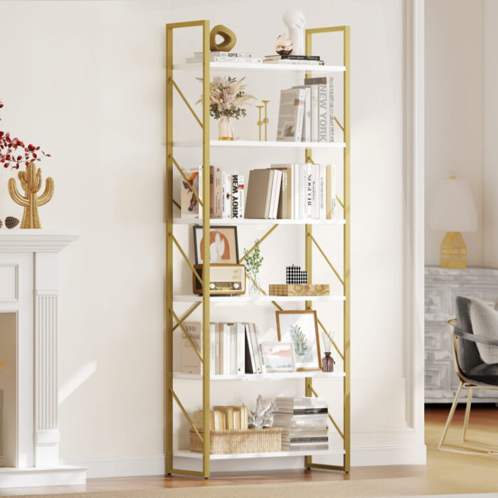 Axtell Etagere Bookcase - Chic Decora