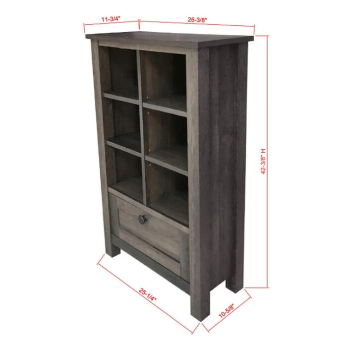 Ayce Storage Bookcase - Chic Decora