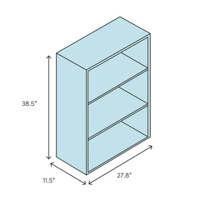 Baca Etagere Bookcase - Chic Decora