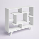 Badami Geometric Bookcase - Chic Decora