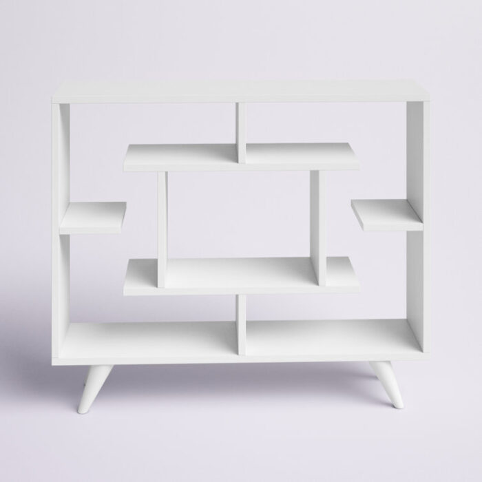 Badami Geometric Bookcase - Chic Decora