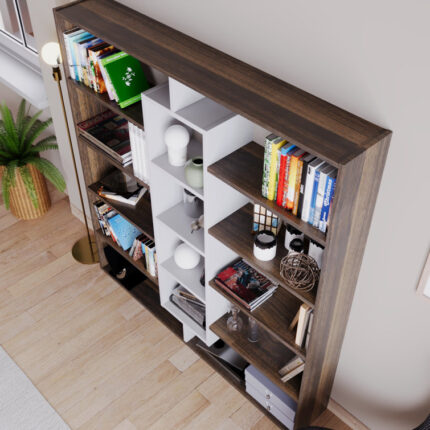 Bahattin Bookcase - Chic Decora