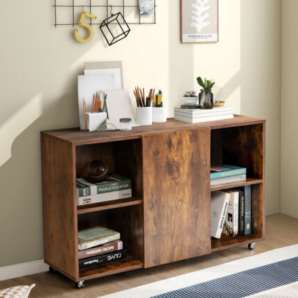 Balkin Storage Bookcase - Chic Decora