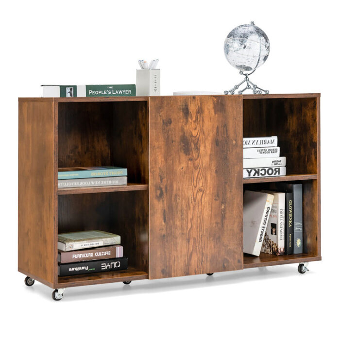 Balkin Storage Bookcase - Chic Decora