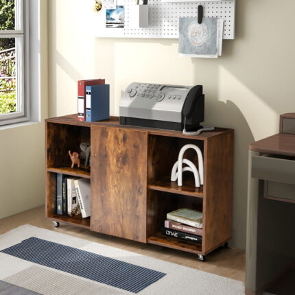 Balkin Storage Bookcase - Chic Decora