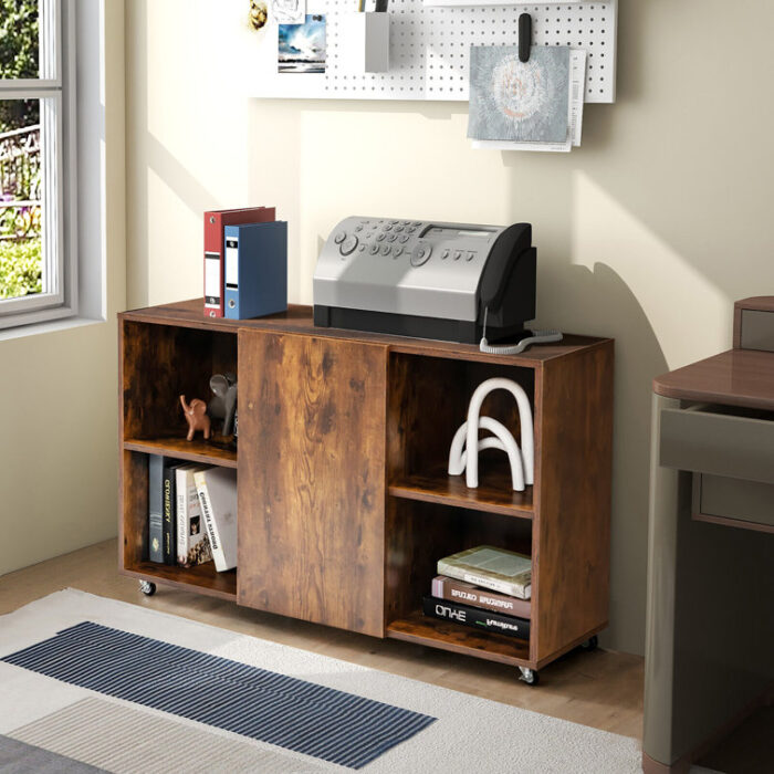 Balkin Storage Bookcase - Chic Decora