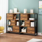 Balmorhea Storage Bookcase - Chic Decora