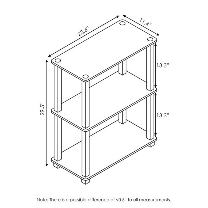 Banji Etagere Bookcase - Chic Decora