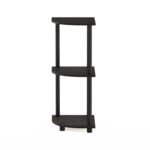 Baril Corner Bookcase - Chic Decora