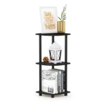 Baril Corner Bookcase - Chic Decora