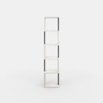 Basibul Geometric Bookcase - Chic Decora