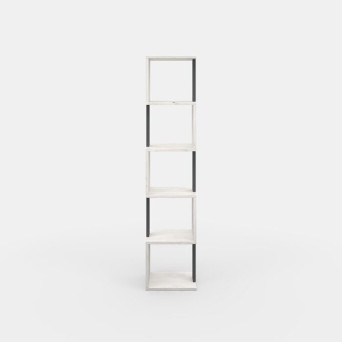 Basibul Geometric Bookcase - Chic Decora