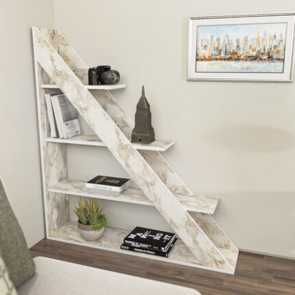 Tavier Ladder Bookcase - Chic Decora