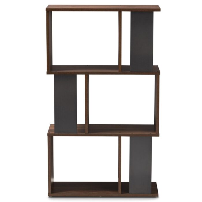 Benedick Geometric Bookcase - Chic Decora