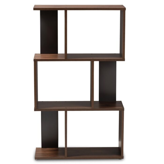 Benedick Geometric Bookcase - Chic Decora