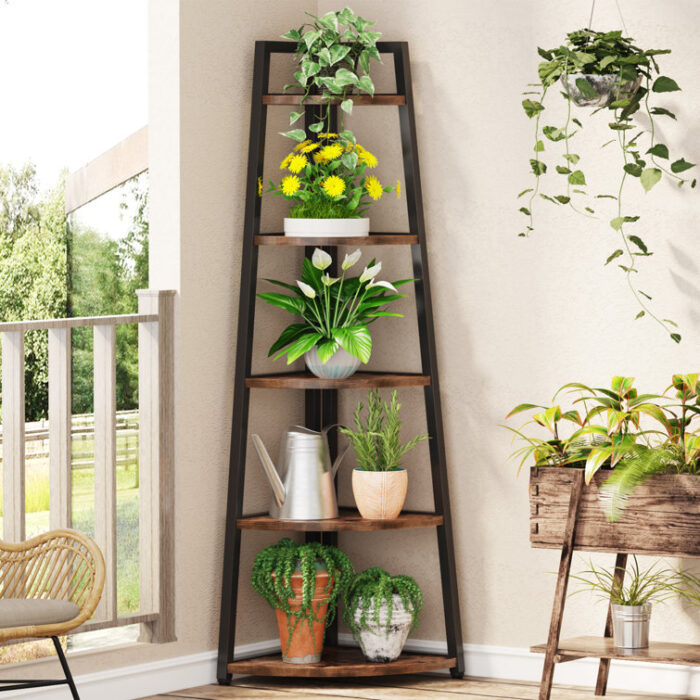 Berks Corner Bookcase - Chic Decora