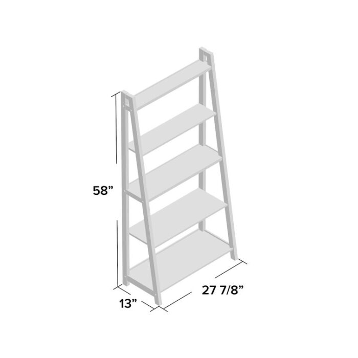 Blevens Ladder Bookcase - Chic Decora