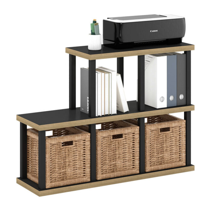 Bonilla-Rivera Step Bookcase - Chic Decora