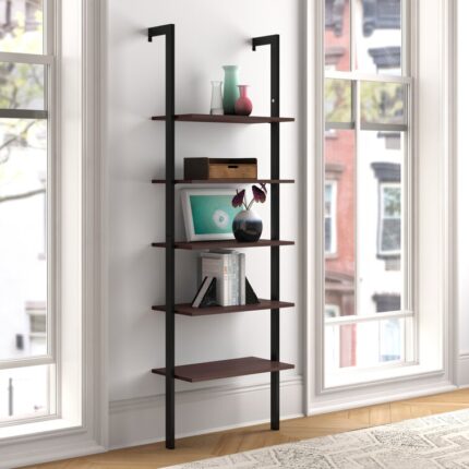 Glass Accent Shelf with Adjustable Shelves - Chic Decora