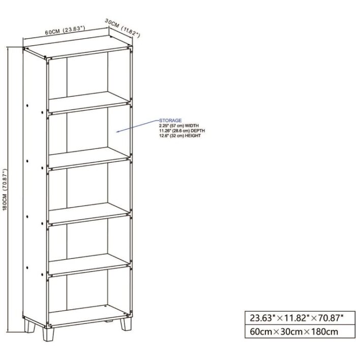 Bookcase - Chic Decora