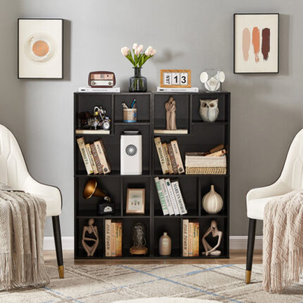 Baho Storage Bookcase - Chic Decora