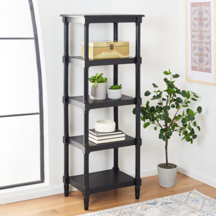 Aaroon4-Tier Multifunctional Bamboo Bookcase Storage Stand Rack - Chic Decora