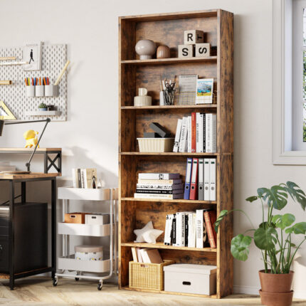 Hartman 29.88″ H x 35.25″ W Standard Bookcase - Chic Decora