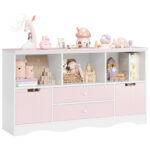 Bookcase with 2 Drawers - Chic Decora