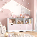 Bookcase with 2 Drawers - Chic Decora