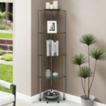 Bossard Corner Bookcase - Chic Decora