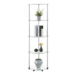 Bossard Corner Bookcase - Chic Decora