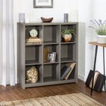 Braca 39″ H x 37.4″ W Cube Bookcase - Chic Decora